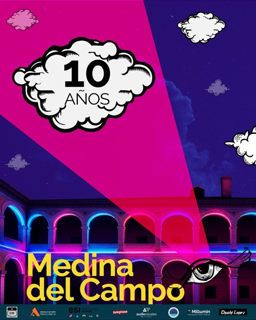 Luces sobre la Mota por diez años de Mapping Me!